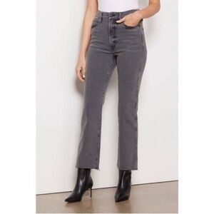 Good American GOOD CURVE STRAIGHT JEANS GCST802BT BLACK297 Size 10/30